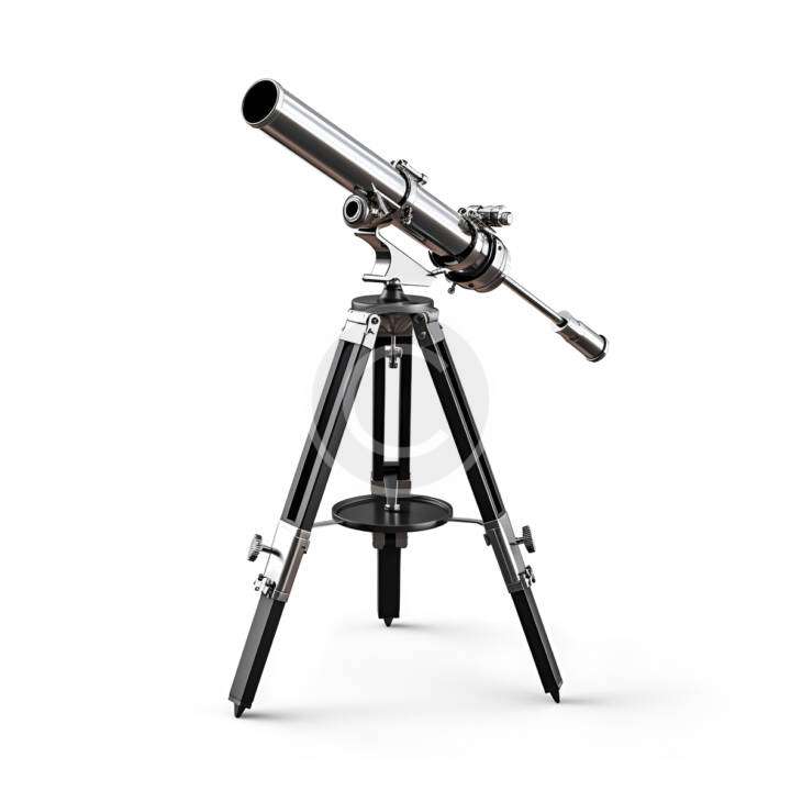 Telescope on a tripod